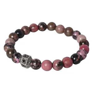 Rhodonite Healing Bracelet – Transformation, Compassion & Growth