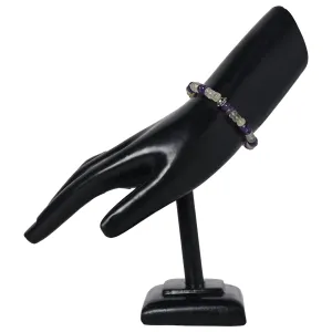 Amethyst & Prehnite Healing Bracelet – Elevate Spirit & Calm