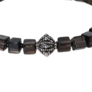 Embrace Tranquility With Smoky Quartz Healing Gemstone Bracelet