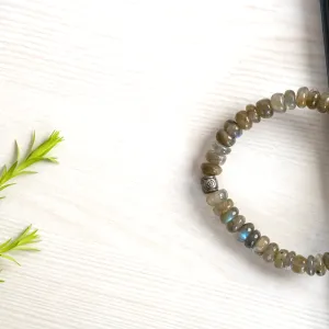 Original Labradorite Bracelet For Stress, Anxiety, Pain And Negative Energy