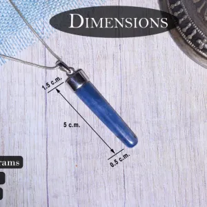 Original Kyanite Pendant For Better Communication & Meditation