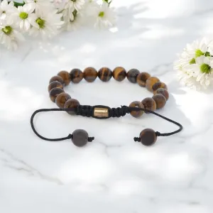 Real Tiger Eye Healing Bracelet For Cour...