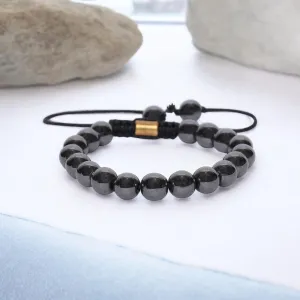 Real Hematite Healing Bracelet For Stron...