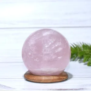 Original Rose Quartz Healing Ball for Love Compassion and Emotions