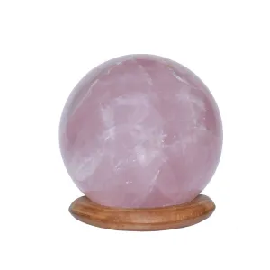 Original Rose Quartz Healing Ball for Love Compassion and Emotions