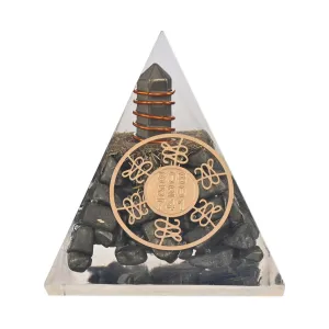 Golden Pyrite Pyramid Manifest Wealth Confidence and Protection