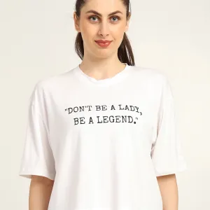 Women Oversized Bamboo T-Shirt – Soft, Breathable & Sustainable Fit