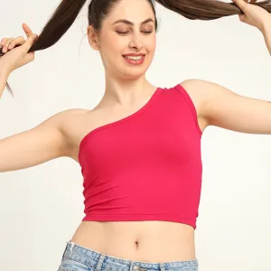 Gen Z Bamboo One Shoulder Top – Soft, Breathable & Sustainable Fit