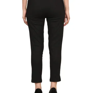 Women’s Linen Palazzo Pants – Effortless Style & Breathable Comfort | Black