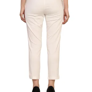 Women’s Linen Palazzo Pants – Effortless Style & Breathable Comfort | White