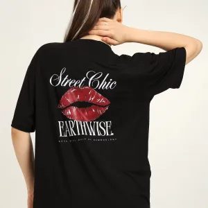 Women Oversized Bamboo T-Shirt – Soft, Breathable & Sustainable