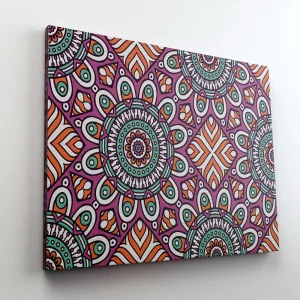 Mandala Art Framed Wall Painting – Canvas Artwork