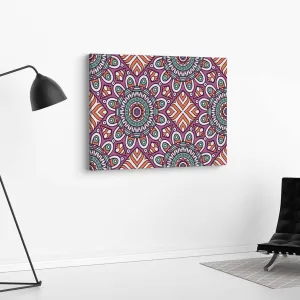 Mandala Art Framed Wall Painting – Canvas Artwork