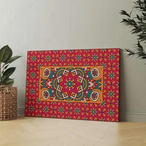 Mandala Art Framed Canvas Painting for Living Room