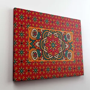 Mandala Art Framed Canvas Painting for Living Room