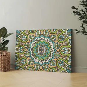 Mandala Art Wall Decoration Canvas Painting with Frame