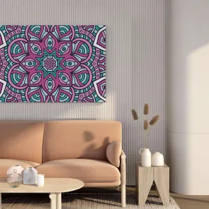 Mandala Art Painting For Wall Decoration With Frame Canvas Painting