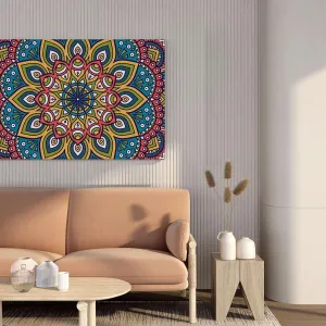 Mandala Art Framed Canvas Painting for Home Walls