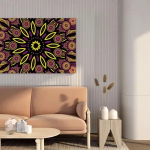 Mandala Art Framed Wall Canvas Painting for Decor