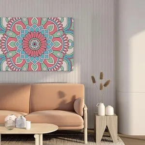 Mandala Art Framed Canvas Wall Painting