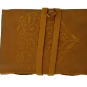 Leather Journal Antique String Closure H...