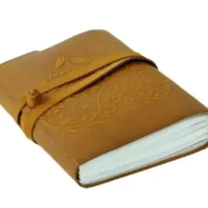 Leather Journal Antique String Closure Handmade Travel Diary