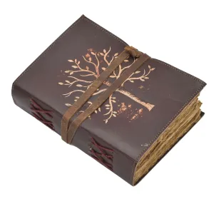 Handmade Genuine Leather Diary – Deckle Edge Antique Pages