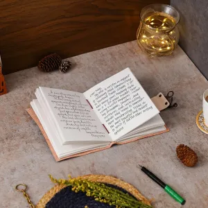 Vintage Handmade Genuine Leather Diary Journal 200 Unruled Pages