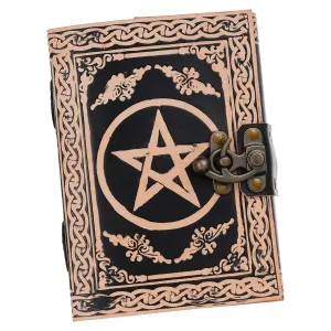 Vintage Handmade Leather Diary Journal – 200 Unruled Pages