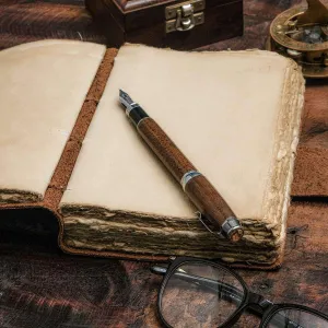 Genuine Leather Diary Handmade – Deckle Edge 200 Pages