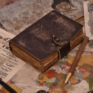 Genuine Leather Diary Vintage Handmade Journal – Deckle Edge Pages