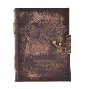 Genuine Leather Diary Vintage Handmade Journal – Deckle Edge Pages