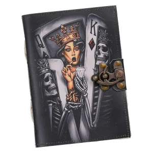 Vintage Handmade Genuine Leather Diary– 200 Unruled Pages