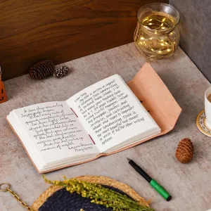 Vintage Handmade Genuine Leather Diary Journal – 200 Unruled Pages