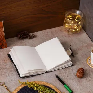 Vintage Handmade Genuine Leather Diary Journal – 200 Blank Pages