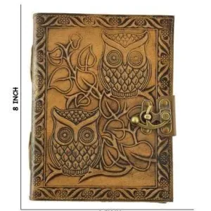 Genuine Leather Diary Journal – Deckle Edge Antique 200 Pages