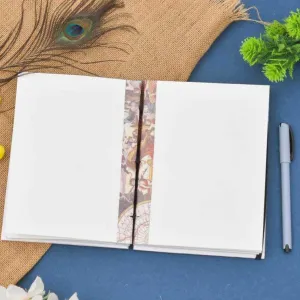 Handmade Printed Cardboard Journal Diary – Notebook