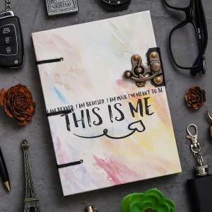 Premium Cardboard Journal with Buckle Cl...