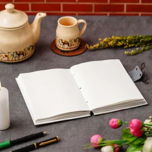 Premium Cardboard Journal with Buckle Closure for Daily Notes