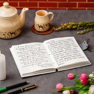 Premium Cardboard Journal with Buckle Closure for Daily Notes