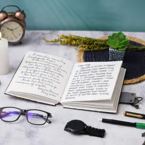 Handmade String Closure Diary with 200 Unruled Pages