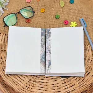 Vintage Style Handmade Buckle Lock Notebook for Daily Writing