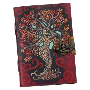 Classic Handmade Buckle Lock Journal with 200 Premium Pages