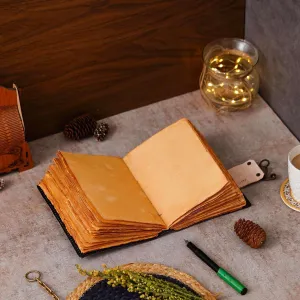 Vintage Handmade Genuine Leather Diary Journal – Classic Craft