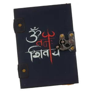 Handmade Printed Cardboard Journal Diary | Notepad