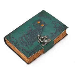 Genuine Leather Vintage Handmade Journal with Deckle Edge Pages