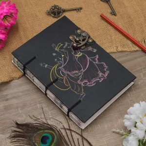 Printed Handmade Cardboard Notebook Journal