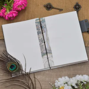 Printed Handmade Cardboard Notebook Journal