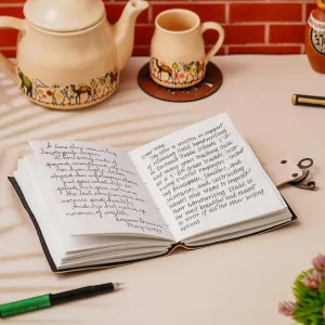 Premium Leather Journal with Antique String Closure