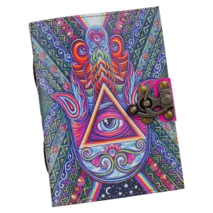 Vintage Leather Diary for Personal Writing Use